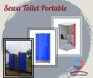 rental toilet portable proyek