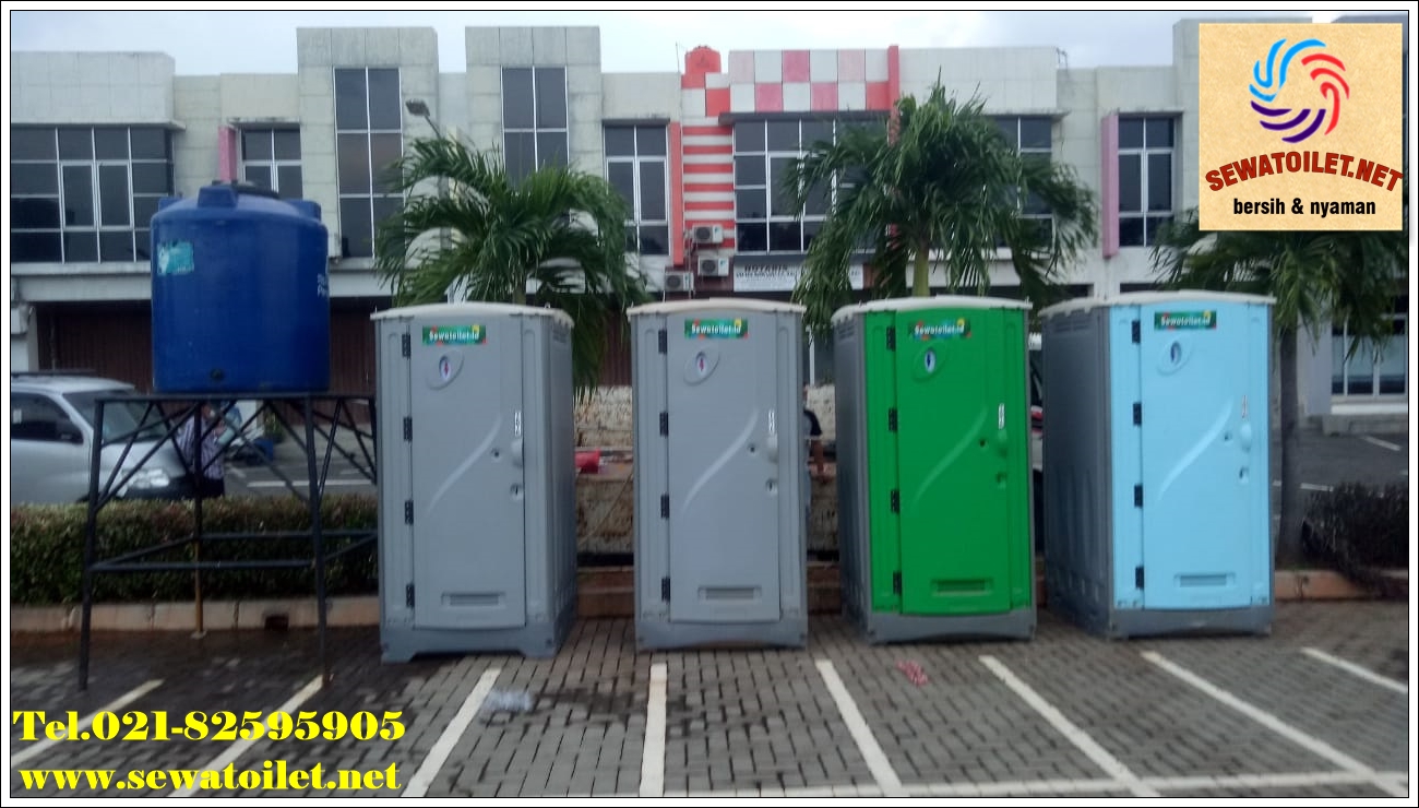 Penyewaan Toilet Portable Bersih Kloset Duduk Jongkok Bogor
