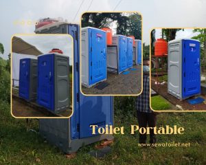 Layanan Sewa Toilet Portable Bersih Bebas Biaya Ongkir