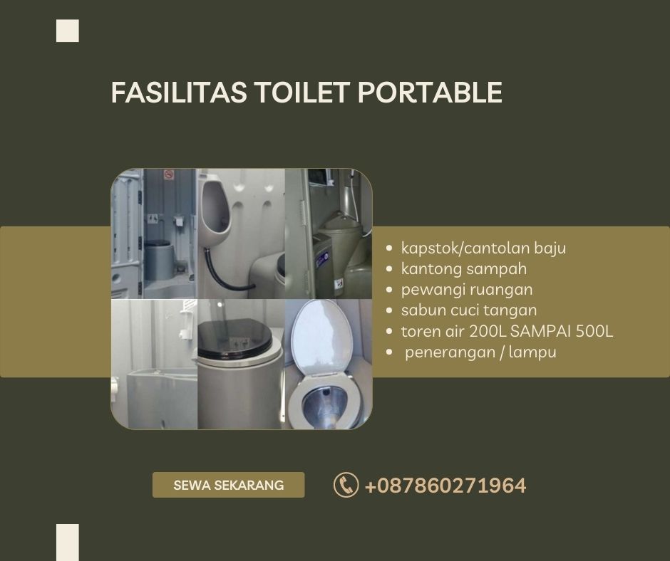 Sewa Toilet Portable Murah Angke Tambora Jakarta Barat