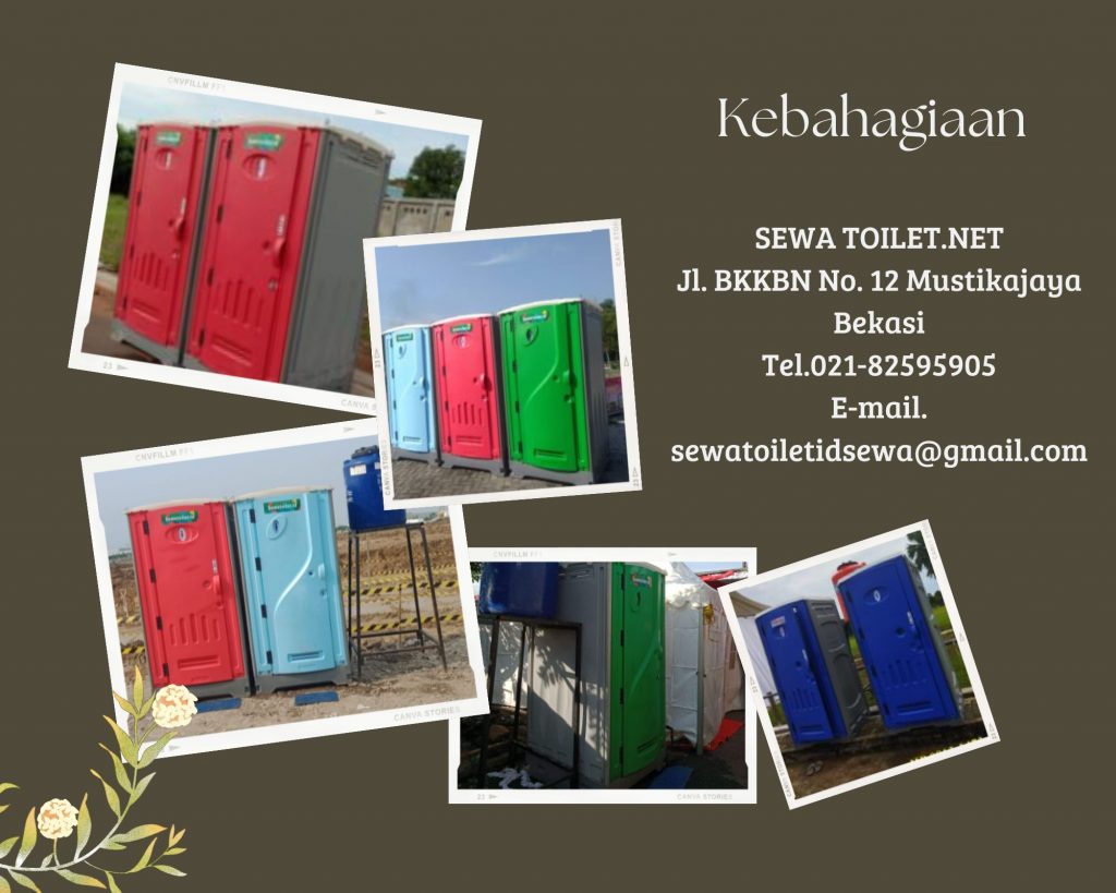 Rental Toilet Portable Harian dan Bulanan Jakarta