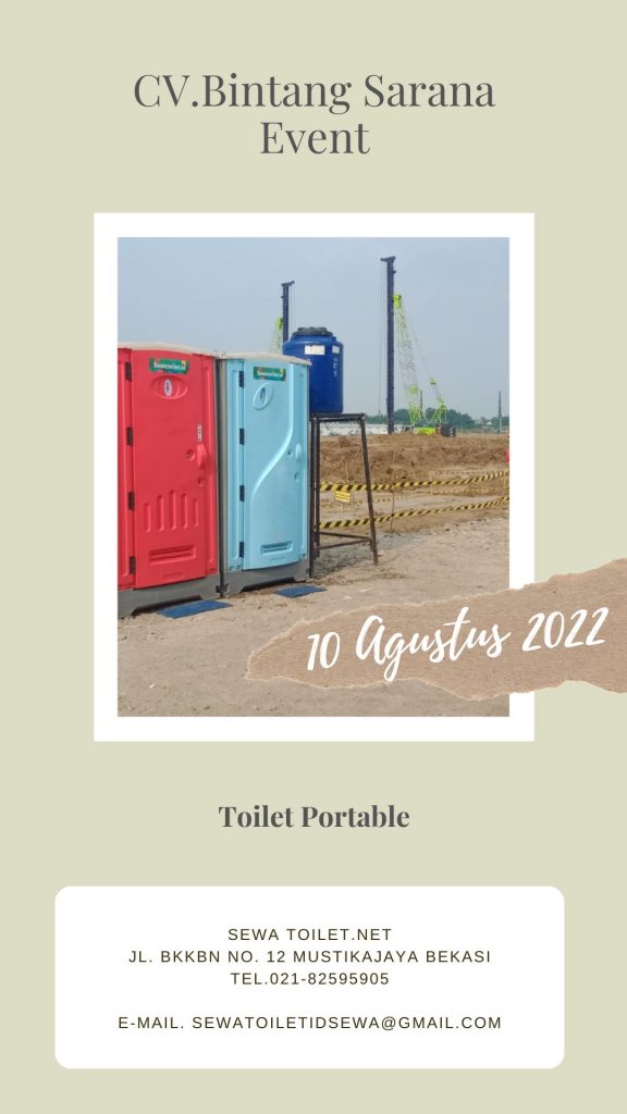Sewa Toilet Portable Pelayanan Profesional Jabodetabek