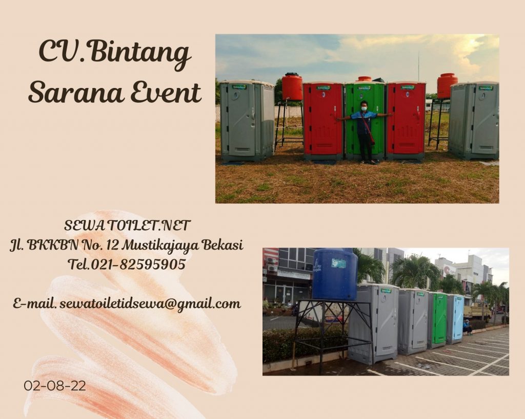 Sewa Toilet Portable Dan Toilet Mobil Murah Berkualitas Kota Bekasi