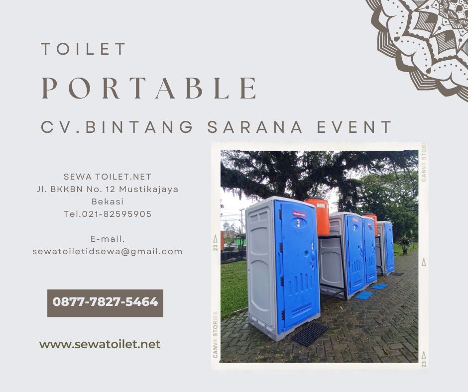 Sewa Toilet Modern Bersih Dan Wangi Jakarta