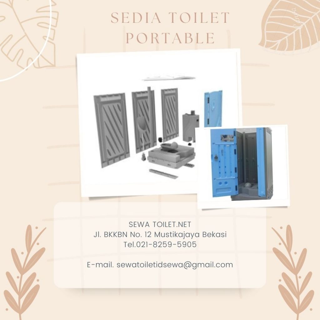 Gudang Rental Toilet Portable Steril Siap Guna Parung Bogor