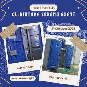 Disewakan Toilet Portable Event Menteng Bogor Barat