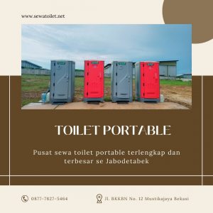 Sewa Toilet Portable Daerah Rancamaya Bogor Selatan