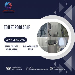 Sewa Toilet Portable Ramah Lingkungan Di Jaksel