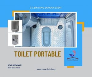 Penyewaan Toilet Portable Bersih Stok Melimpah Bekasi