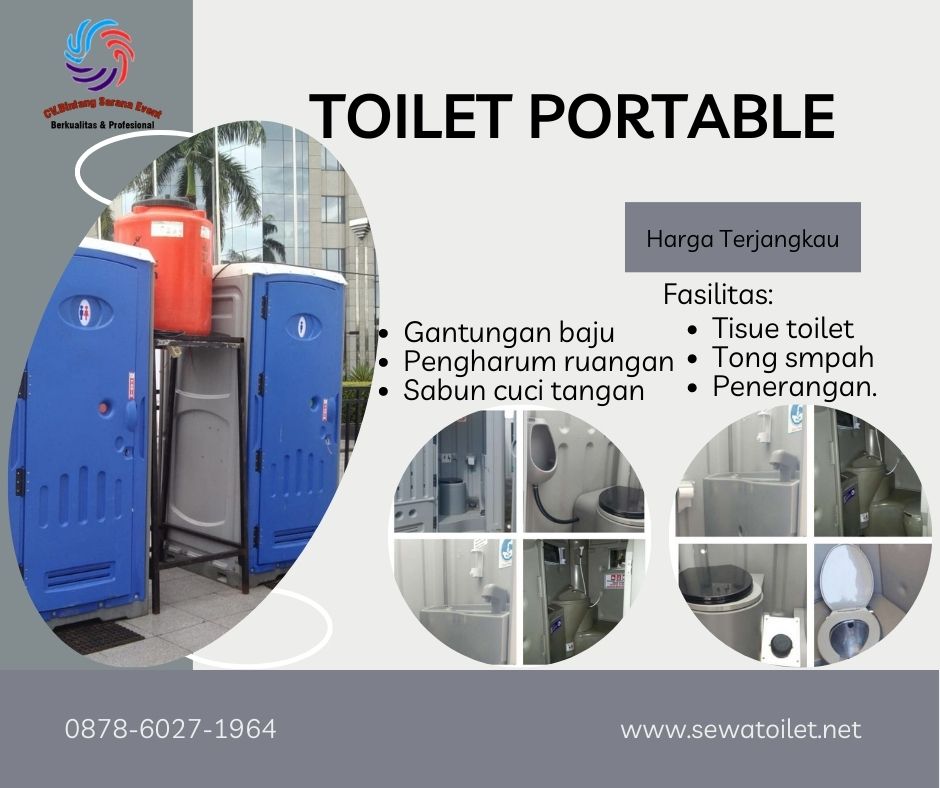 Gudang Rental Toilet Portable Untuk Outdoor Event Jakarta