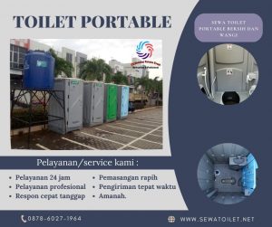 Sewa Toilet Portable Daerah Sawangan Lama Depok