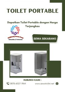 Sewa Toilet Portable Bersih Dan Wangi Sukmajaya Depok