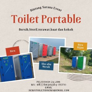 Pusat Sewa Toilet Portable VIP Harga Ekonomis Terbaru 2023 Jakarta