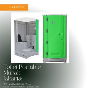 Jasa Rental Toilet Portable Bersih Dan Higienis Jakarta