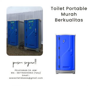 Sewa Toilet Portable Harga Ekonomis Jakarta Utara