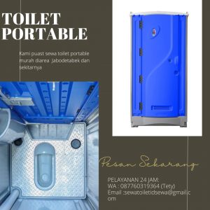 Harga Sewa Toilet Portable Murah Jakarta Tahun 2023