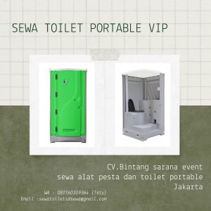 Jasa Rental Toilet Portable Bersih Depok