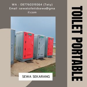 Sewa Toilet Portable Bulanan Jakarta