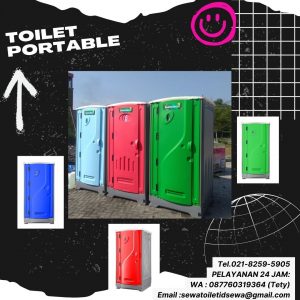 Pusat Sewa Toilet Portable Siap Kirim Area Jabodetabek