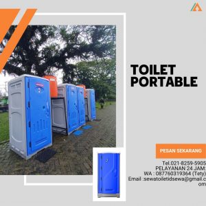 Sewa Toilet Portable Pelayanan 24 Jam Jakarta Selatan