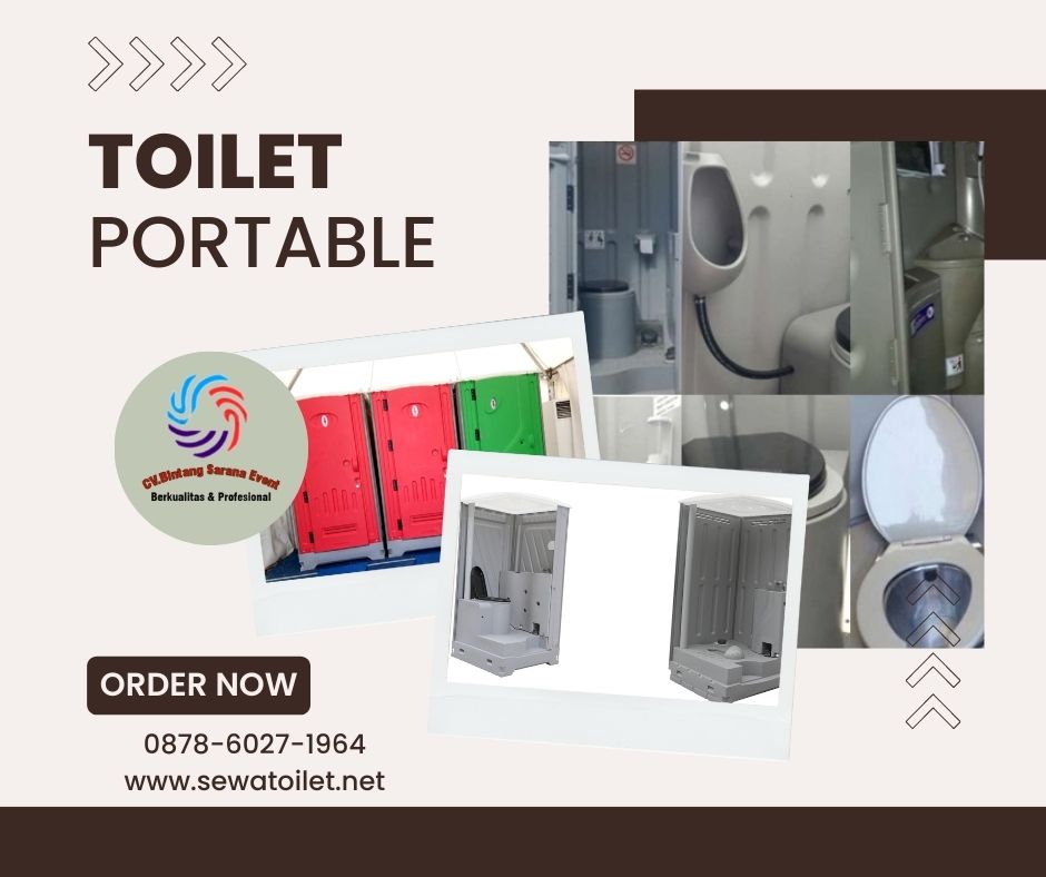 Tempat Persewaan Toilet Portable Berkualitas Jabodetabek