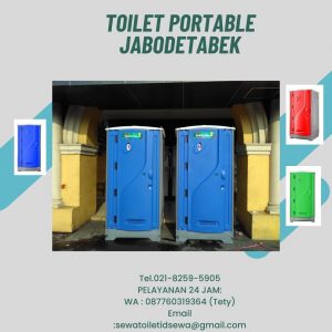 Jasa Sewa Toilet Portable Posko Mudik Lebaran 2023 Jabodetabek