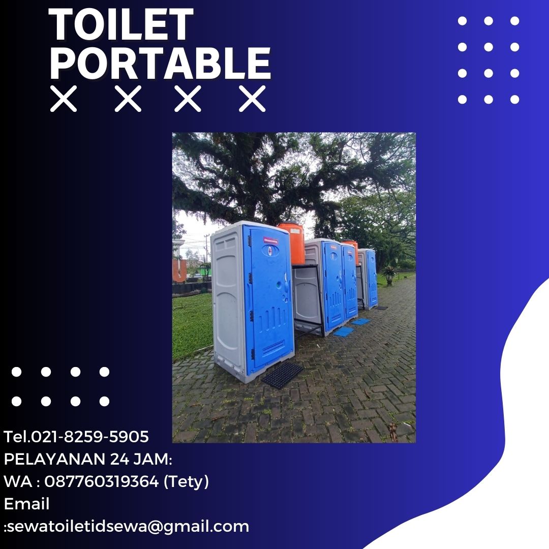 Jasa sewa Toilet Portable Pasar Minggu Jakarta Selatan