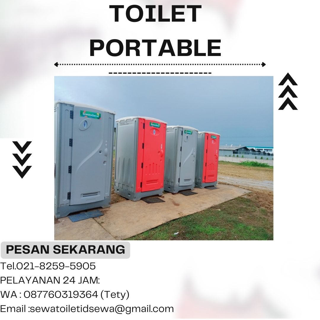 Tempat Sewa Toilet Portable Murah Berkualitas Jakarta