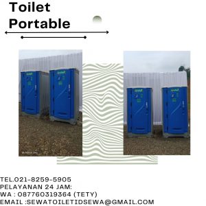 Sewa Toilet Portable Bersih Tambora Jakarta Barat