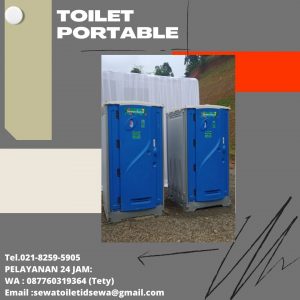 Rental Toilet Portable Bersih Menteng Jakarta Pusat