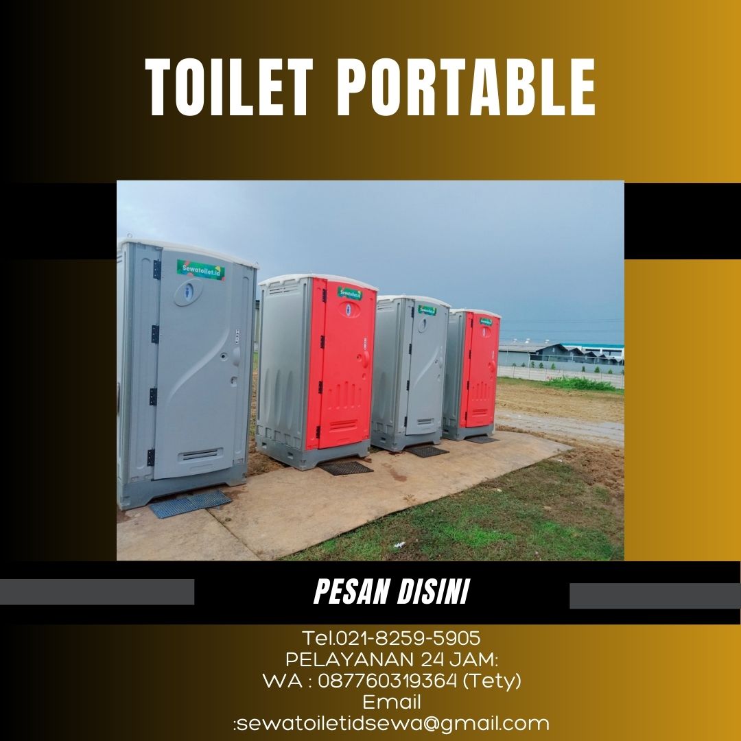 Tempat Sewa Toilet Portable Kokoh Harga Terjangkau Bekasi