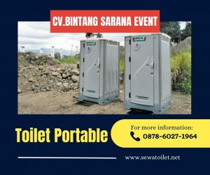 Sewa Toilet Portable Jakarta Lengkap Dengan Fasilitas