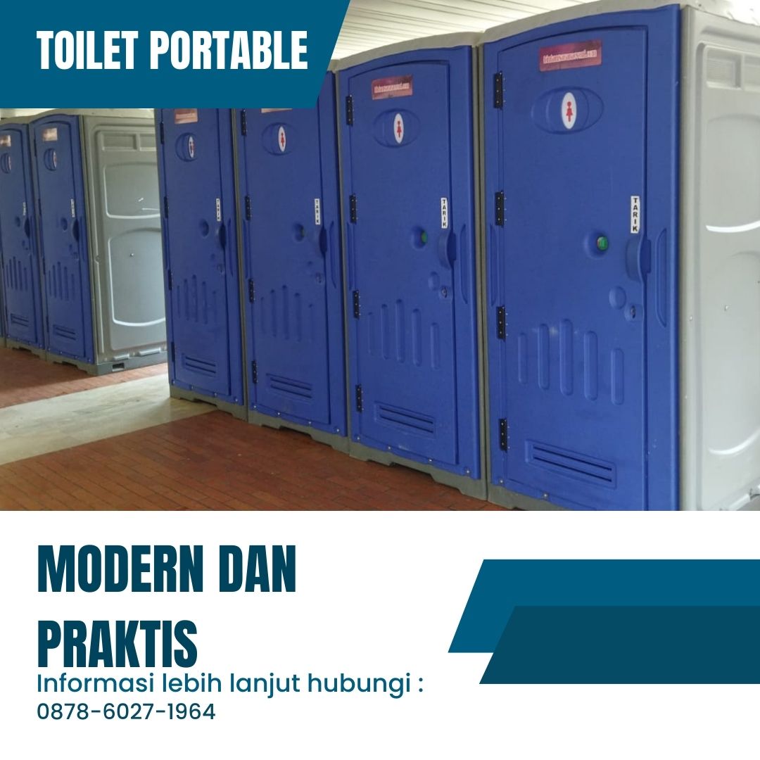 Sewa Toilet Portable Bersih Cempaka Baru Jakarta Pusat