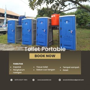 Sewa Toilet Portable Terlengkap dan Terpercaya Senen Jakarta Pusat
