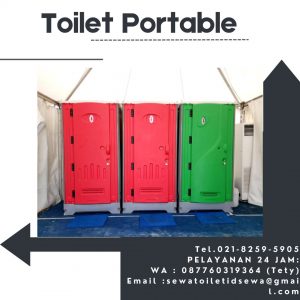 Sewa Toilet Portable Premium Area Jabodetabek 