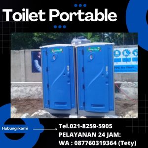 Sewa Toilet Portable Steril di Daerah Tangerang