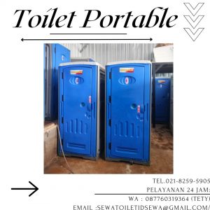 Sewa Toilet Portable Rawa Jati Pancoran Jakarta Selatan