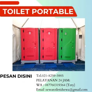Sewa Toilet Portable Pondok Pinang Jakarta Selatan