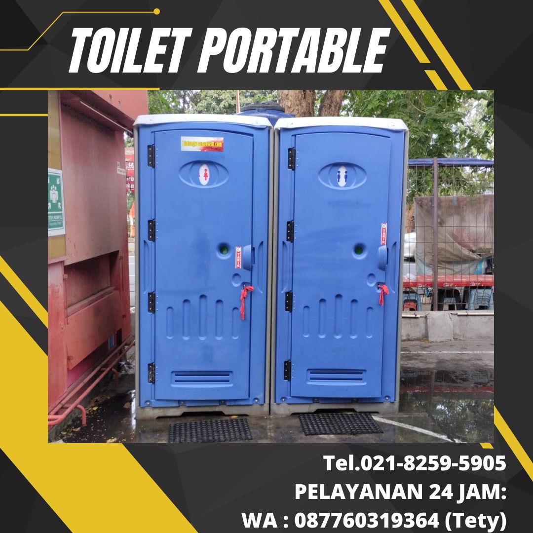 Sewa Toilet Portable Kualitas Premium di Kramat Senen Jakarta Pusat