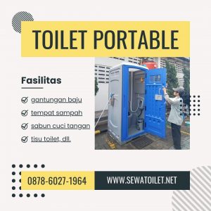 Persewaan Toilet Portable Kualitas No.1 Di Jakarta Utara