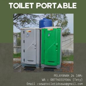 Sewa Toilet Portable Paket Hemat Kampung Rawa Jakarta Pusat