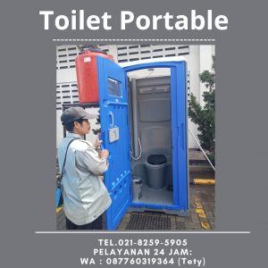 Sewa Toilet Portable VIP Bebas Ongkir di Jakarta Barat