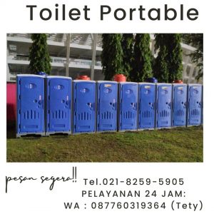 Sewa Toilet Portable Gratis Ongkir Pelayanan 24 Jam Jakarta