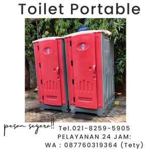 Sewa Toilet Portable Gratis Ongkir Pelayanan 24 Jam Jakarta