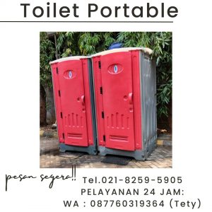 Sewa Toilet Portable Gratis Ongkir Kemang Jakarta Selatan