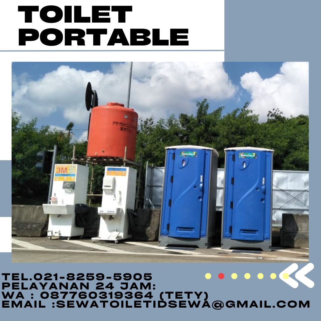 Sewa Toilet Portable Murah Berkualitas Karawaci Tangerang