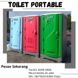 Sewa Toilet Portable Pelayanan 24 Jam Cilandak Jakarta Selatan