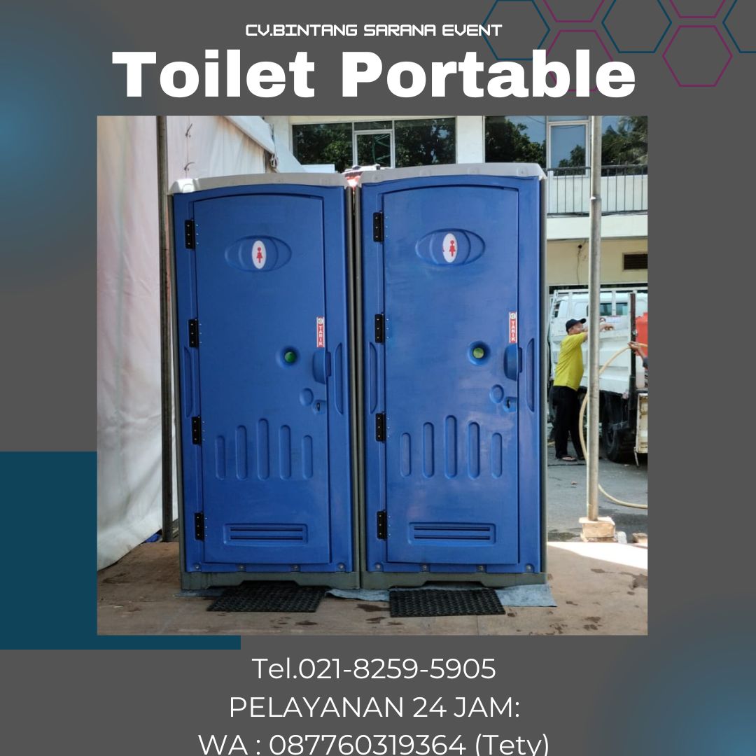 Sewa Toilet Portable Event Jakarta Pelayanan 24 Jam