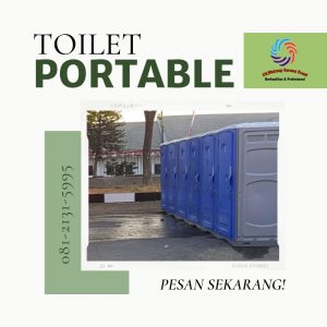 Sewa Toilet Portable Pengiriman Cepat Kebon Bawang Jakarta