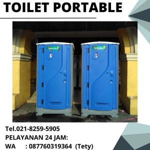 Sewa Toilet Portable VIP Siap Kirim Kembangan Jakarta Barat